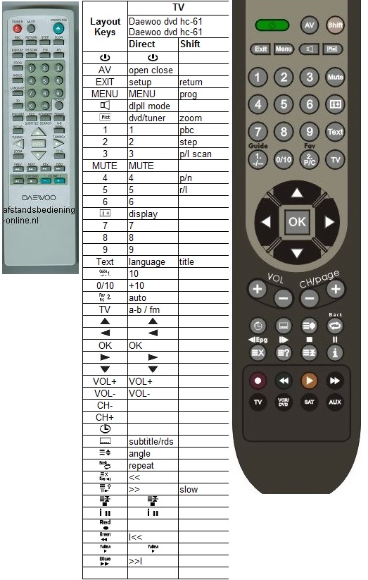 Daewoo hc 4260x схема